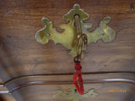 Pennsylvania House Cherry Chippendale Chest/Side Table with Key