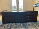 RH Wooden Coffee Table