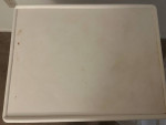 Table Mate II TV Tray Table + plastic drawers