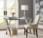 Pottery Barn Leera Antique Mercury Glass Table Lamps
