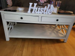 Coffee table and 2 end tables