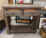 Entry Table Rustic Gray