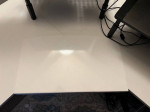 L shaped computer table