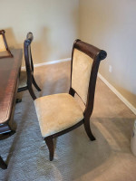 DINING ROOM TABLE AND CHAIRS