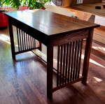 Restoration Hardware Solid Wood Mission Arts & Crafts Table Desk