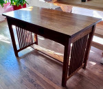 Restoration Hardware Solid Wood Mission Arts & Crafts Table Desk