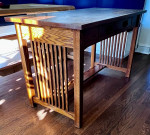Restoration Hardware Solid Wood Mission Arts & Crafts Table Desk