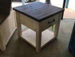 Barn Wood End Table