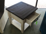 Barn Wood End Table