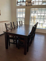 Wood Dining Table and 6 chairs