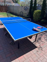 Outdoor ping pong table