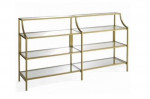High End gold console entry table