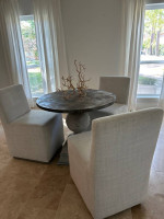 Iron Table and chairs