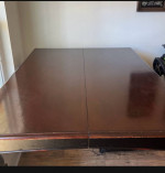 Wood dining table