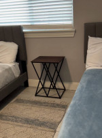 Wood side table/nightstand