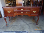Bassett Cherry Solid Wood Buffet Table