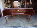 Bassett Cherry Solid Wood Buffet Table