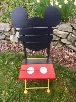 Disney Mickey Mouse Kids Patio Table Chair Set