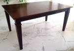 Wood Dining Table and Chairs