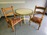Table and 2 chair set