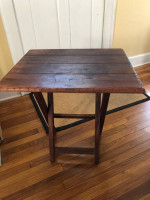 World market heavy  FOLDING side TABLE