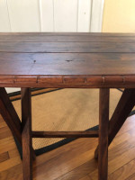 World market heavy  FOLDING side TABLE