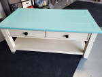 Coastal Look Cocktail Table with drawers