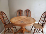 Table solid oak wood