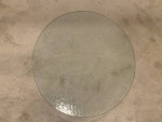 30" glass table top