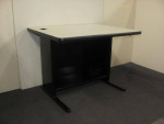 Computer desk table laminate top shelf below (ONE LEFT)