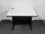 Computer desk table laminate top shelf below (ONE LEFT)
