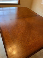 Mission style kitchen table