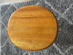 Wood end table