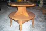 Round end table