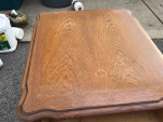 Oak side table