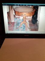 ROUND TABLE w/Drawer