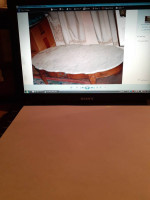 COFFEE TABLE w/Marble Top
