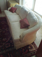 Sofa and Dining Table