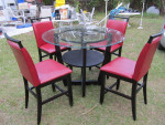DINING ROOM TABLE WITH 4 CHAIRS