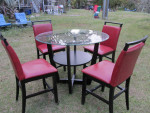 DINING ROOM TABLE WITH 4 CHAIRS
