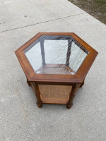 24 inch Octagonal End Table