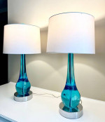 Van Teal Acrylic Aqua 773572 Charming Table Lamps