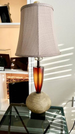 Acrylic Table Lamp By Van Teal