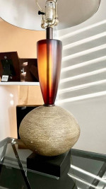 Acrylic Table Lamp By Van Teal