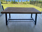 Wood table