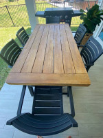 Wood table