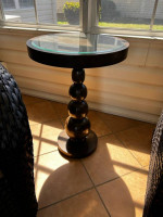 Wood End Table