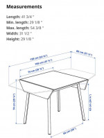 IKEA Drop Leaf Table