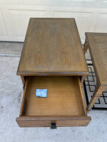 Beautiful Natural Solid Wood Coffee Table Set of 4 -Havertys Furniture
