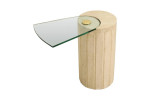 Postmodern Karl Springer Side Table
